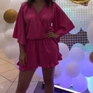 Pink Jumpsuit { Honey Punch}